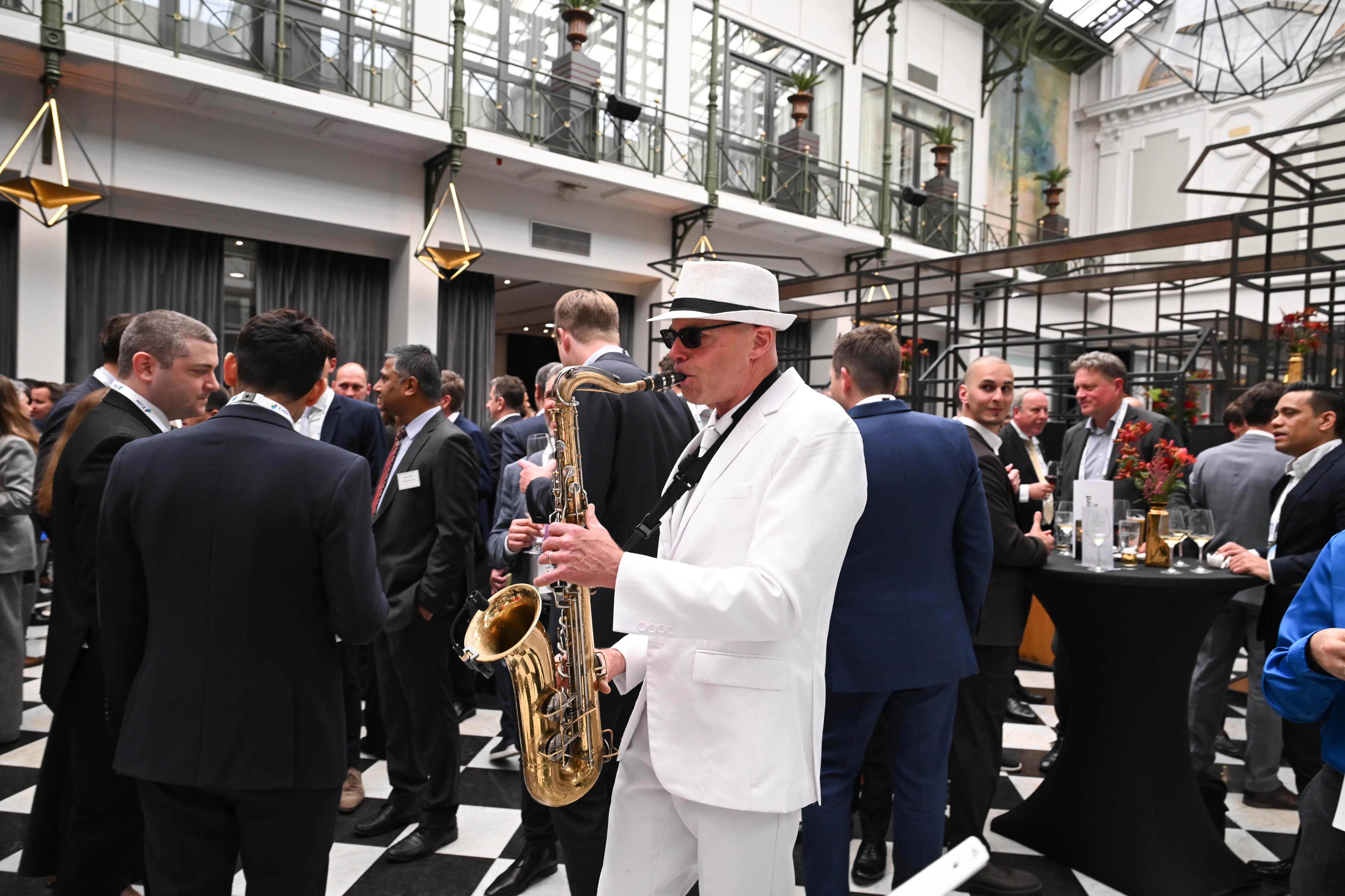 Tal Saxophone bedrijfsevenement