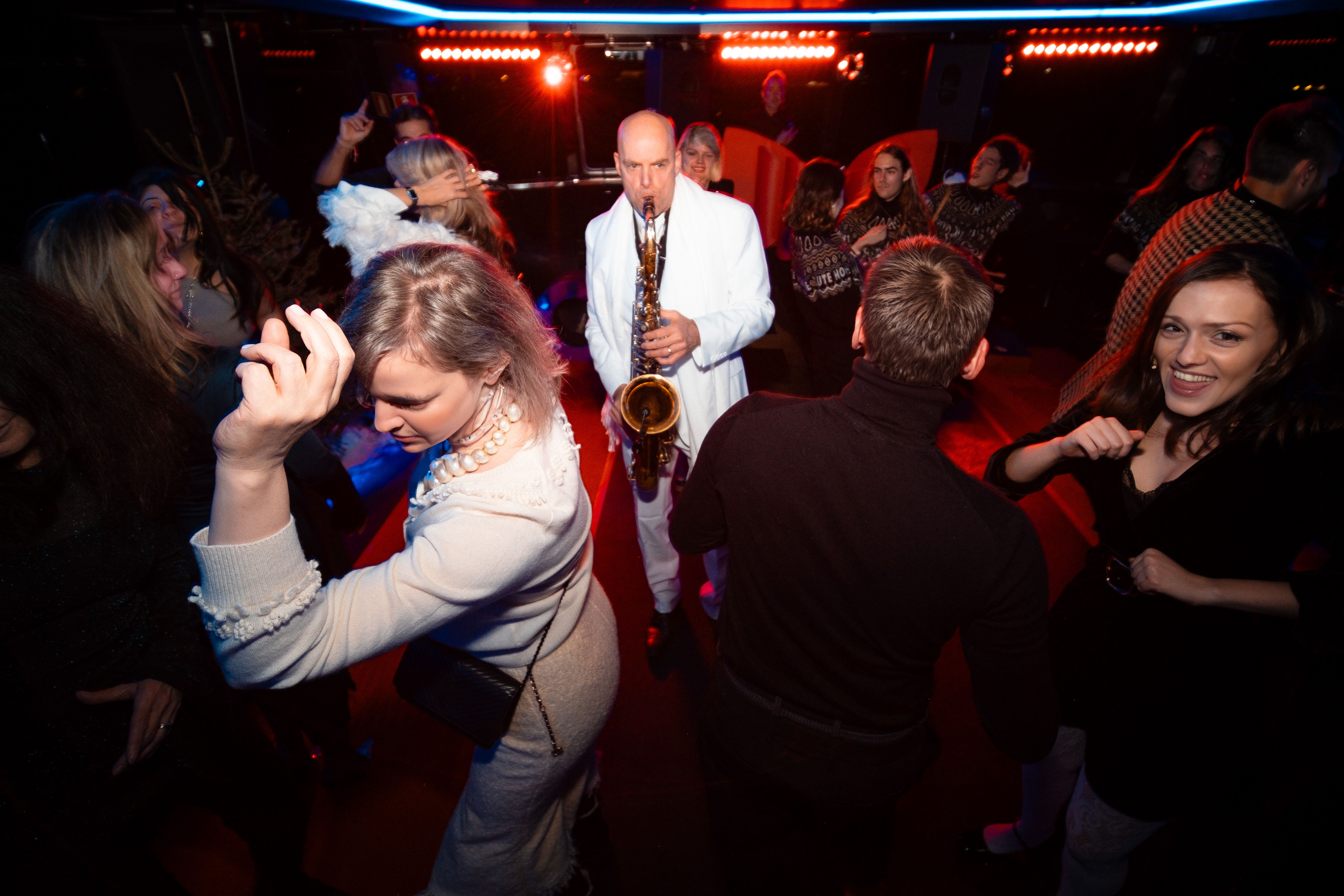 Tal Saxophone bedrijfsevenement